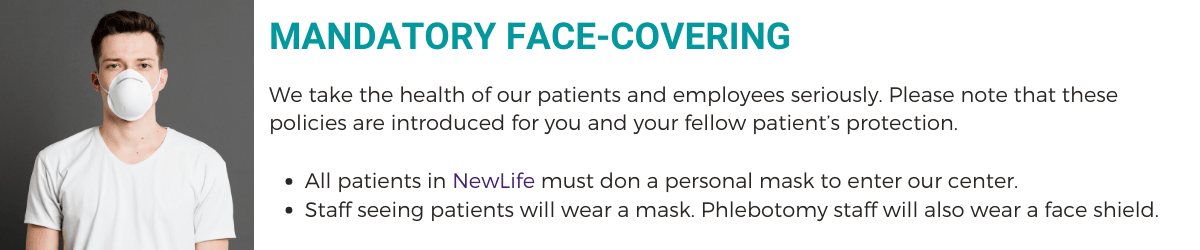 Mandatory Face Coverings at Newlife Fertility Centre